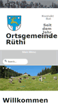Mobile Screenshot of ortsgemeinde.ch